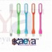 OkaeYa 5V 1.2W Portable Flexible USB LED Light Lamp (Colors may vary)